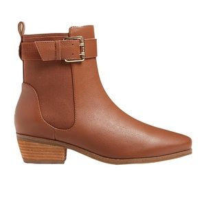 Jack Rogers Easton Bootie in Mocha, size 8